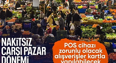 Pazarlarda kartla ödeme dönemi 15 Ağustos'ta başlıyor