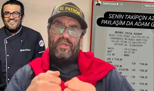 Bedri Usta hakkında soruşturma başlatıldı! Paylaşımları gündem olmuştu…